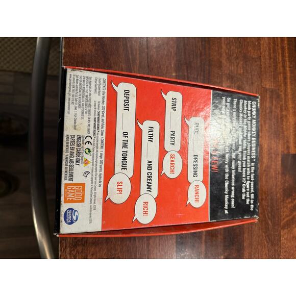 Spinmaster Chunky Monkey Business Card Game - Picture 6 of 8